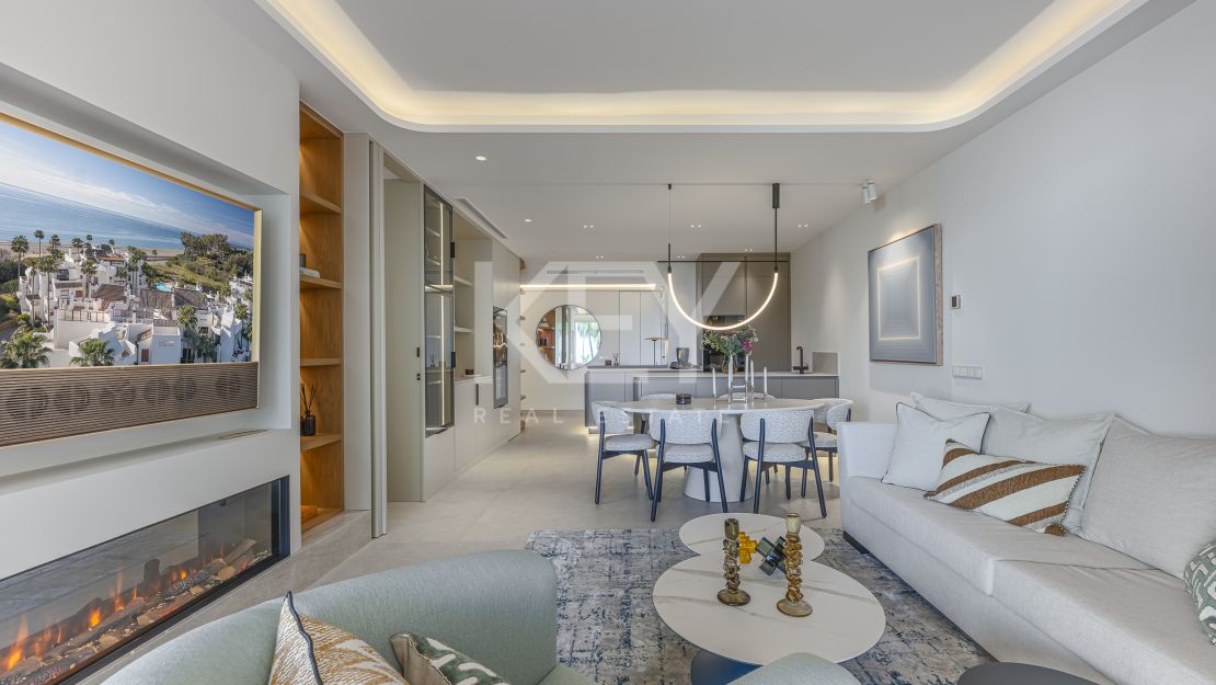 Increíble Apartamento con Vistas Abiertas al Mar en Estepona