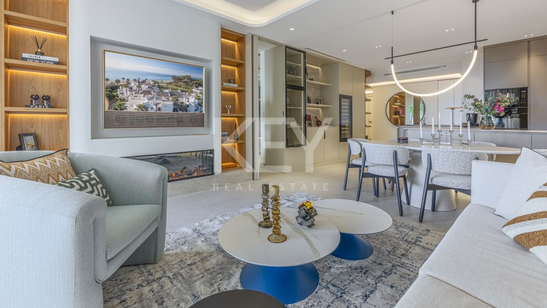 Increíble Apartamento con Vistas Abiertas al Mar en Estepona