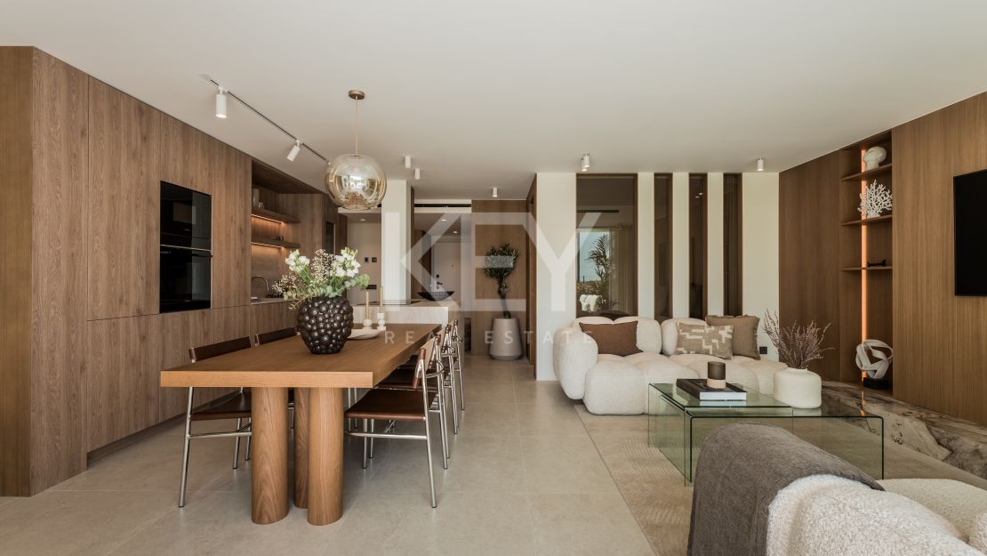 Modern 4-bedroom apartment for sale in Aloha, Nueva Andalucía, Marbella