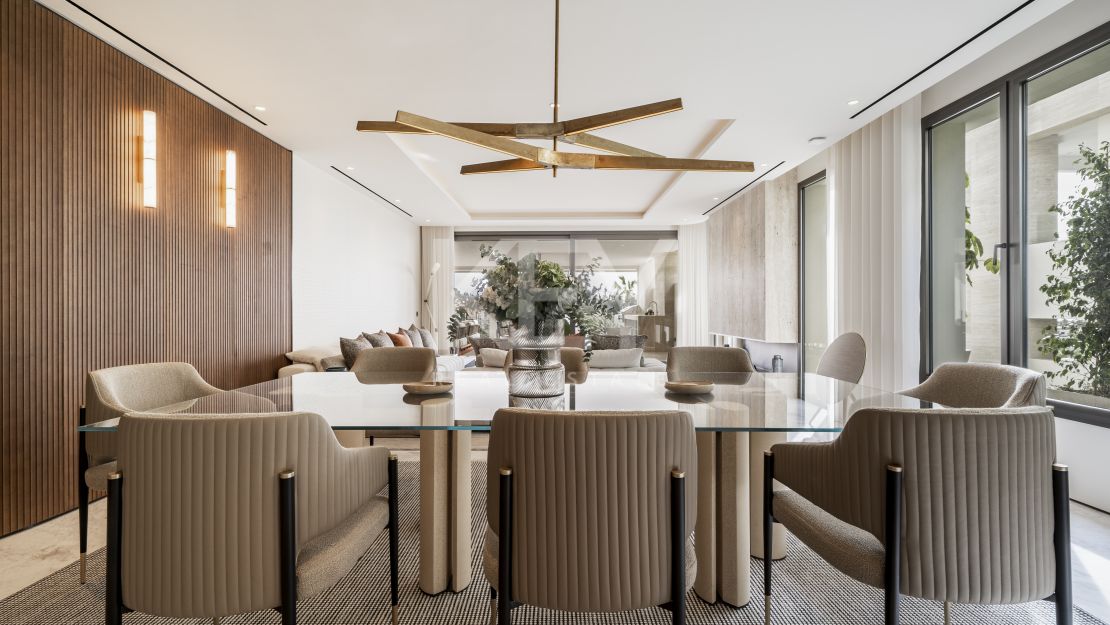 Fendi designed duplex offering a bespoke lifestyle on Marbella's Golden Mile