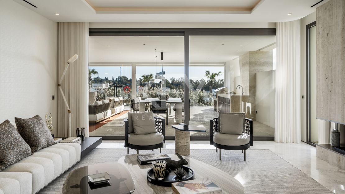 Fendi designed duplex offering a bespoke lifestyle on Marbella's Golden Mile