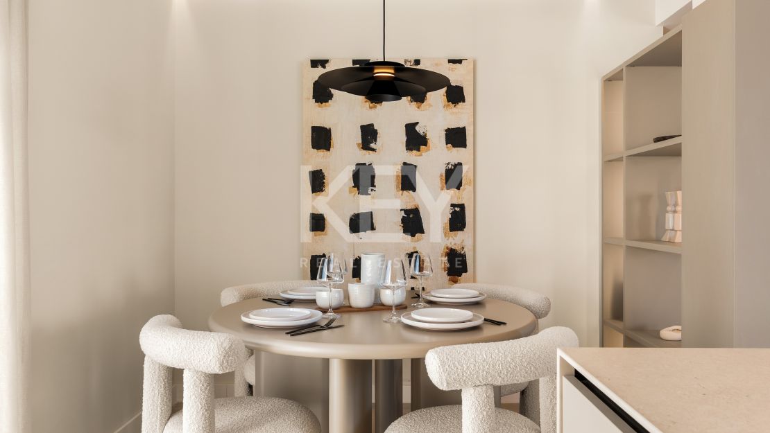 Stylish Renovated Apartment with Sea & Mountain Views in Marbella