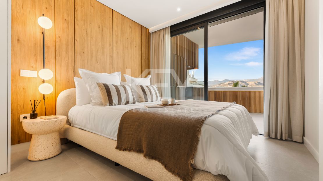 Stylish Renovated Apartment with Sea & Mountain Views in Marbella