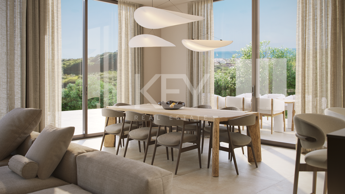 Nuevo proyecto de villa moderna en Estepona