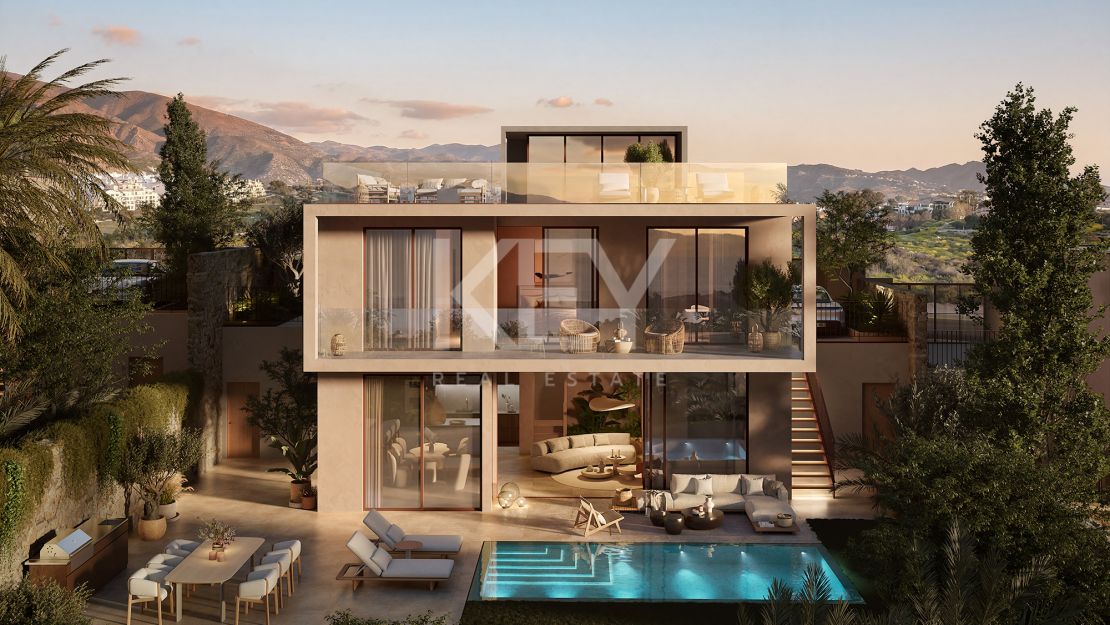 New Modern Villa Project in Estepona