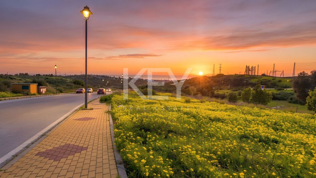 Nuevo proyecto de villa moderna en Estepona