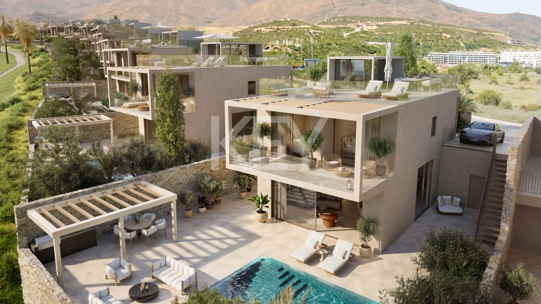 Nuevo proyecto de villa moderna en Estepona