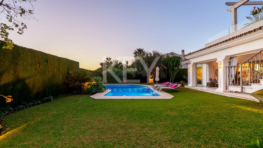 Villa de estilo mediterráneo en Sierra Blanca, Marbella