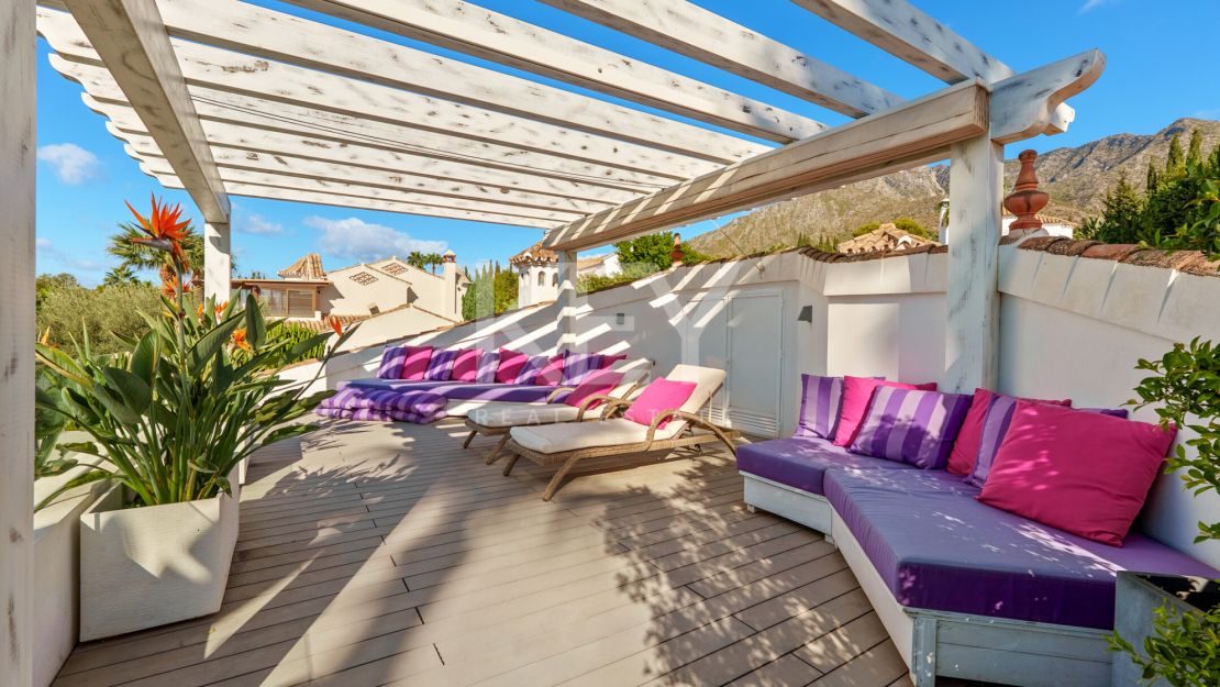 Villa de estilo mediterráneo en Sierra Blanca, Marbella