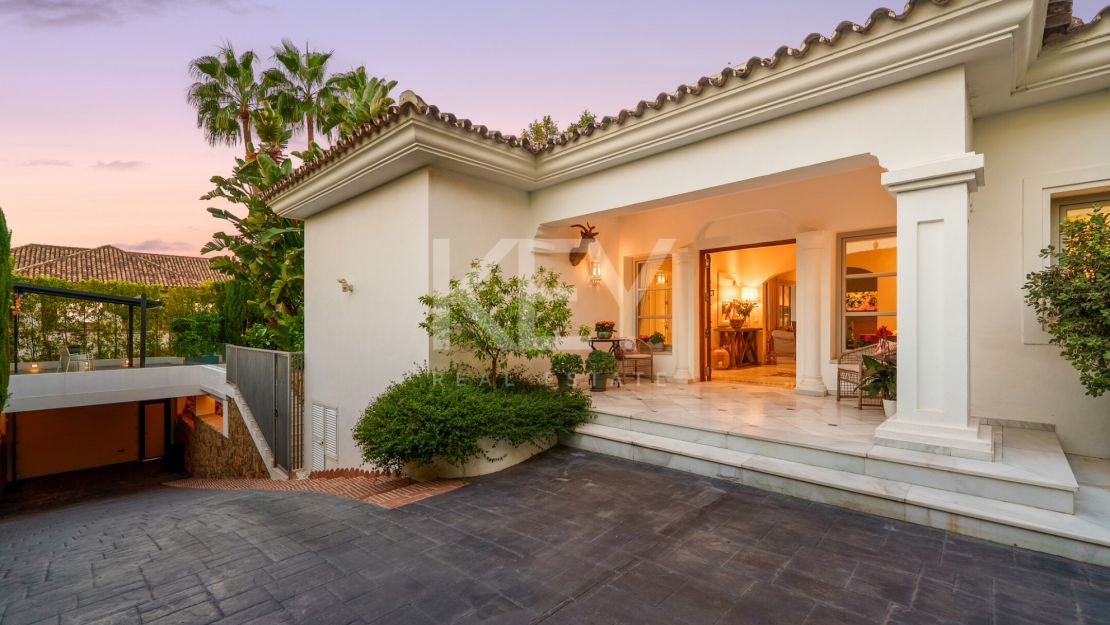 Villa de estilo mediterráneo en Sierra Blanca, Marbella
