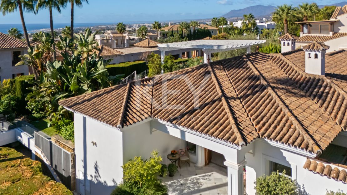 Villa de estilo mediterráneo en Sierra Blanca, Marbella