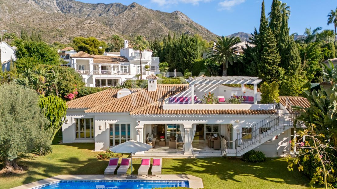Villa de estilo mediterráneo en Sierra Blanca, Marbella