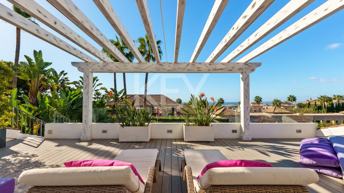 Villa de estilo mediterráneo en Sierra Blanca, Marbella