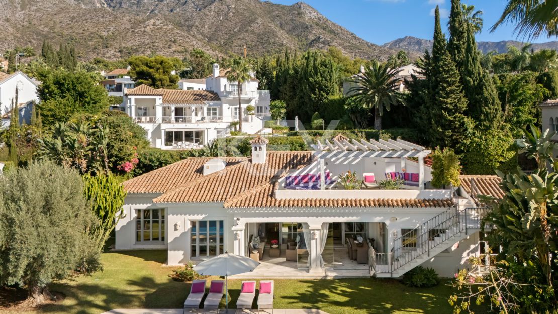 Villa de estilo mediterráneo en Sierra Blanca, Marbella