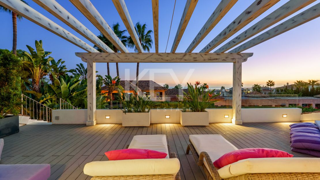 Villa de estilo mediterráneo en Sierra Blanca, Marbella