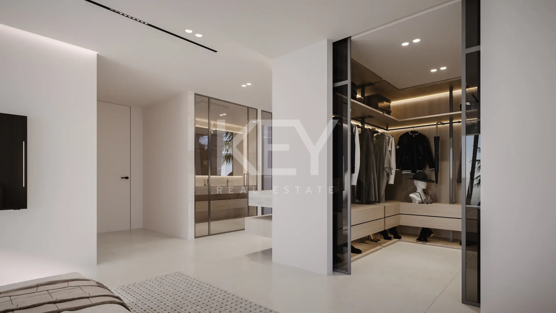 New Villa under Construction in Marbella Golden Mile