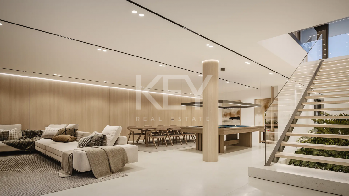 New Villa under Construction in Marbella Golden Mile