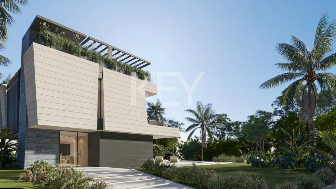 New Villa under Construction in Marbella Golden Mile