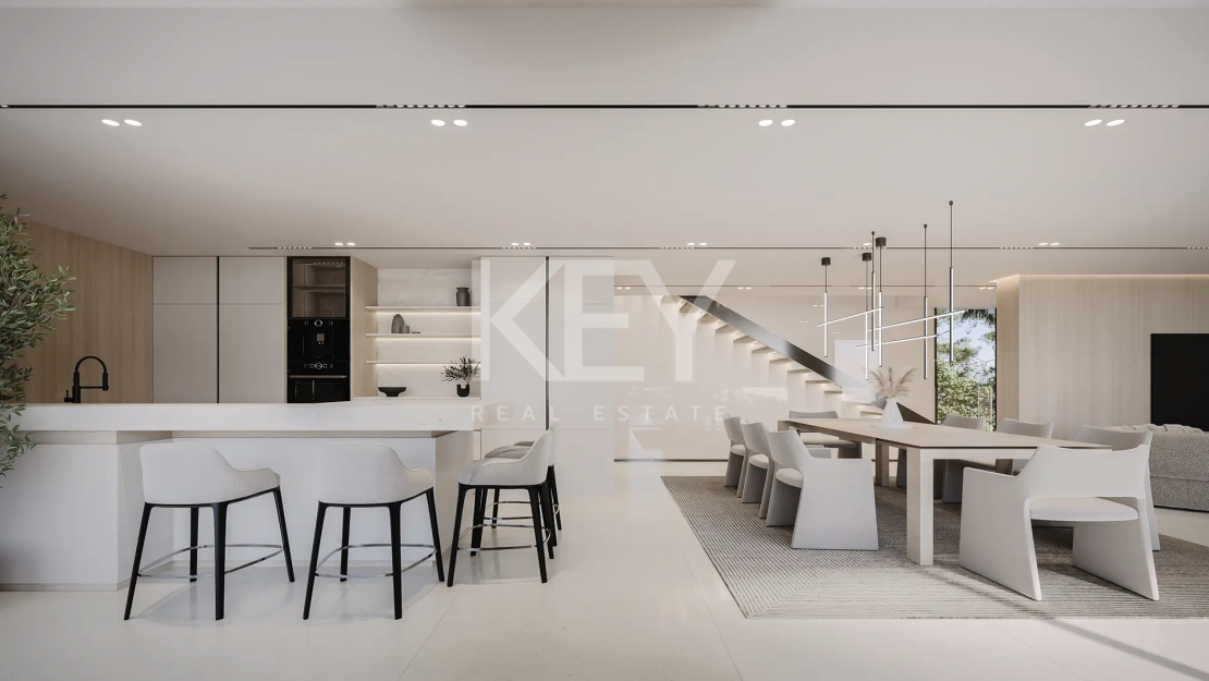 New Villa under Construction in Marbella Golden Mile