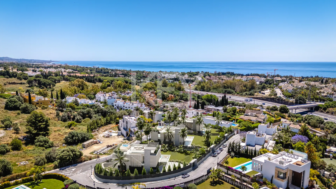 New Villa under Construction in Marbella Golden Mile