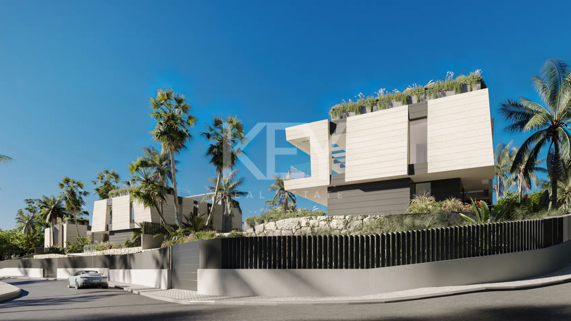 New Villa under Construction in Marbella Golden Mile