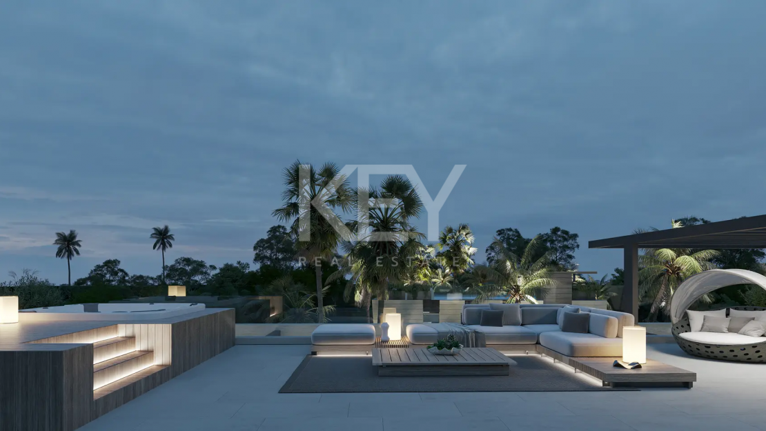 New Villa under Construction in Marbella Golden Mile