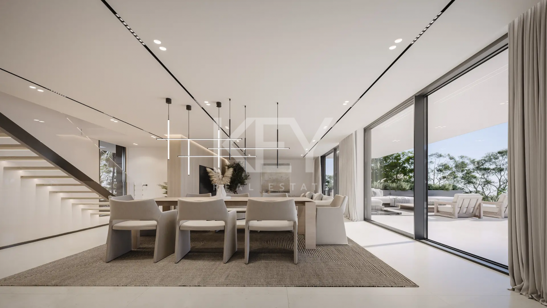 New Villa under Construction in Marbella Golden Mile