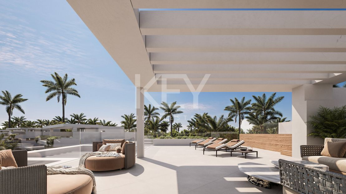 Nuevo Dúplex con Vistas al Mar en Estepona, Marbella
