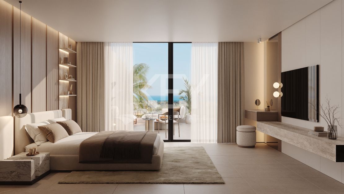 Nuevo Dúplex con Vistas al Mar en Estepona, Marbella