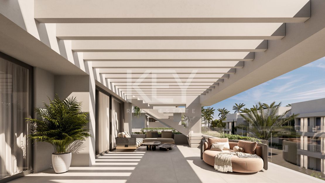 Nuevo Dúplex con Vistas al Mar en Estepona, Marbella