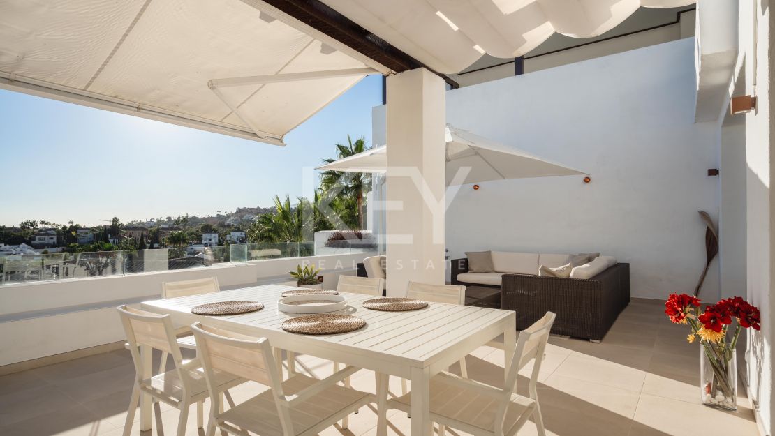 Elegant Duplex Penthouse for sale in Aloha, Marbella