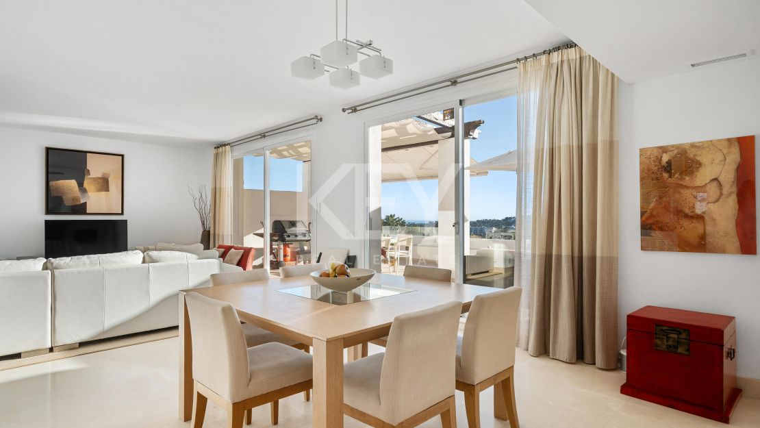 Elegant Duplex Penthouse for sale in Aloha, Marbella