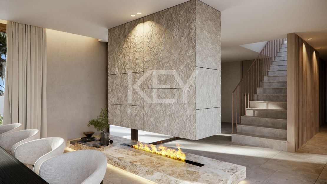 Elegant contemporary villa in Marbella East close to the beach and golf