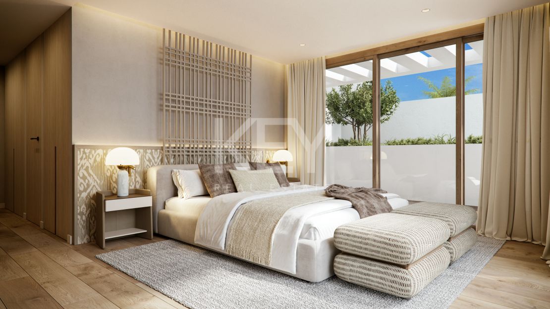 Elegant contemporary villa in Marbella East close to the beach and golf