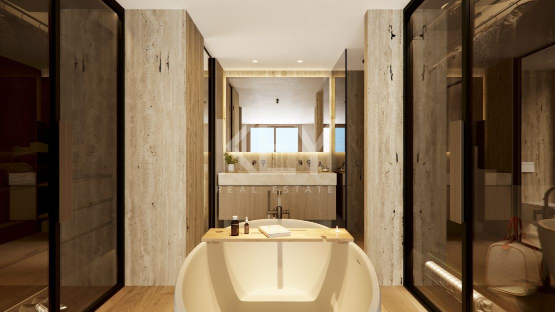 Elegant contemporary villa in Marbella East close to the beach and golf