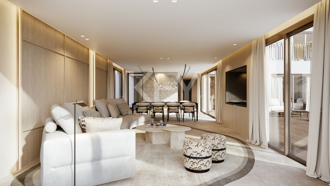 Elegant contemporary villa in Marbella East close to the beach and golf