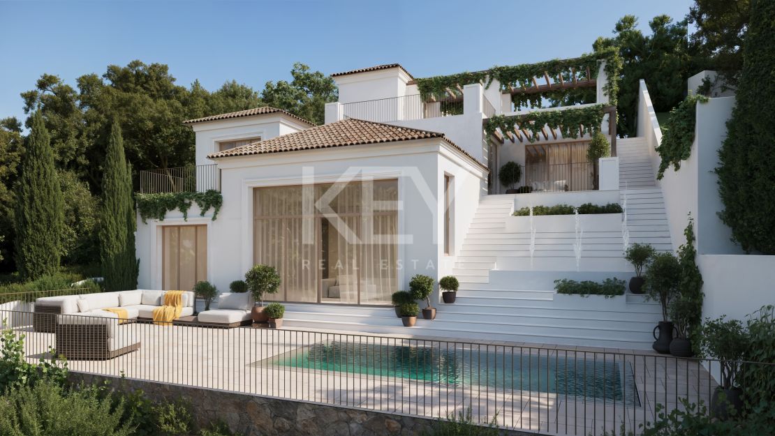 Elegant contemporary villa in Marbella East close to the beach and golf