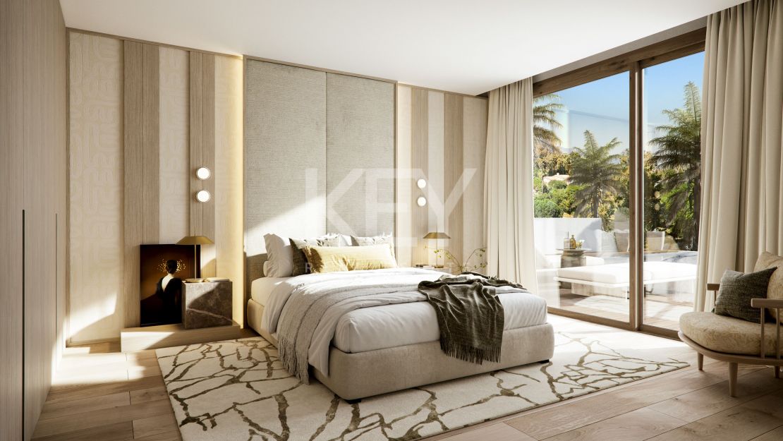 Elegant contemporary villa in Marbella East close to the beach and golf