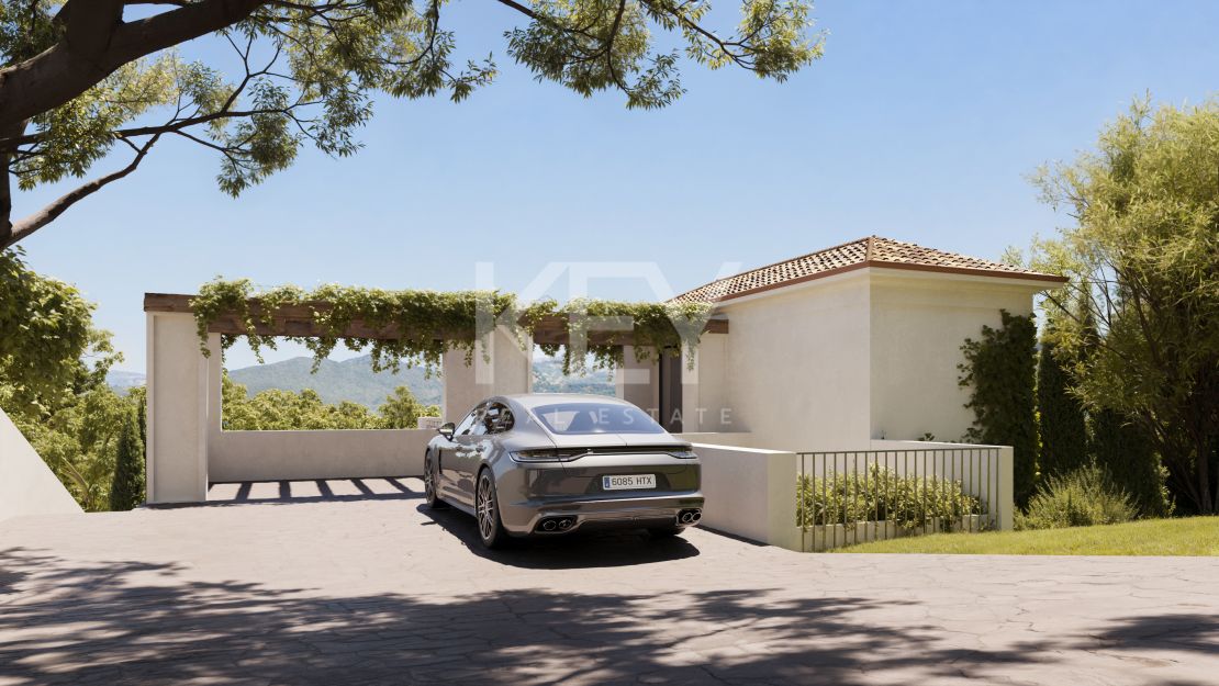 Elegant contemporary villa in Marbella East close to the beach and golf