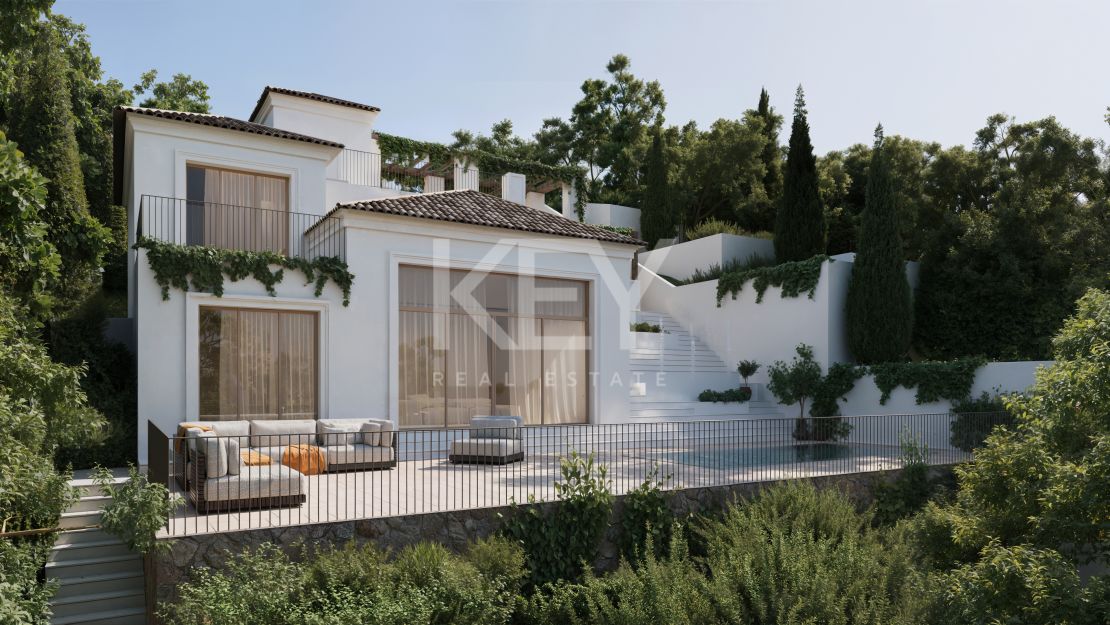 Elegant contemporary villa in Marbella East close to the beach and golf