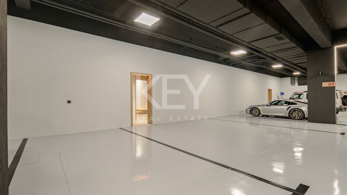 Modern semi-detached villa for sale on Marbella's Golden Mile