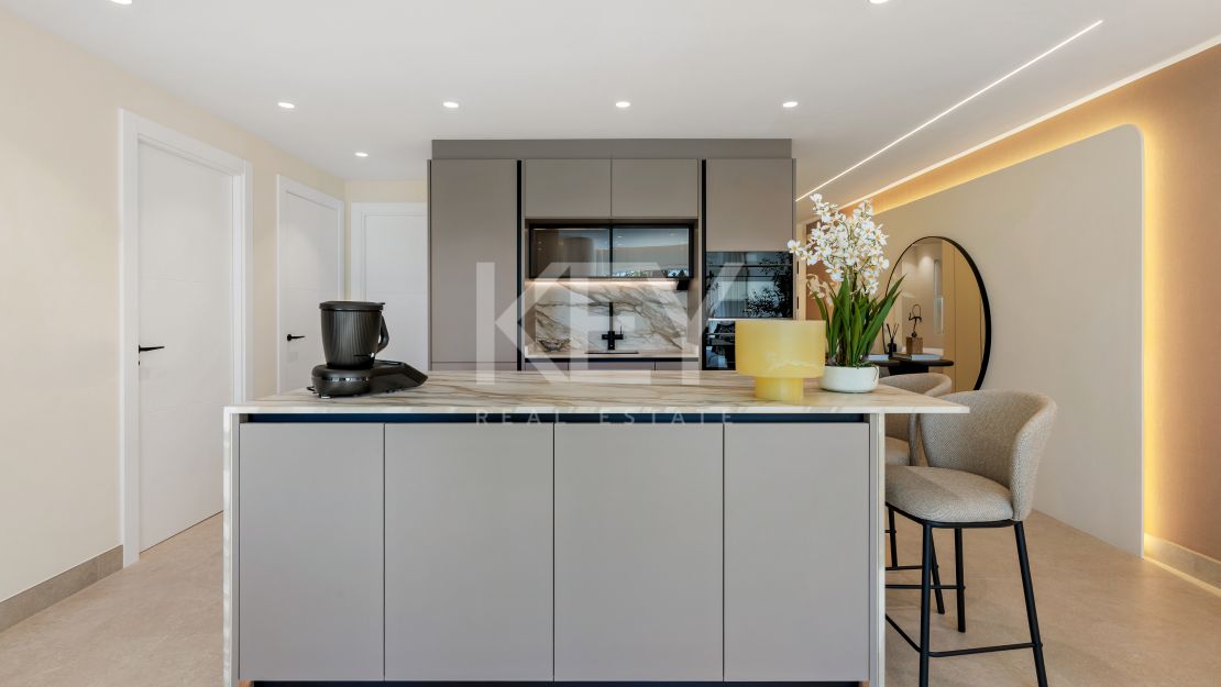 Newly Reformed Apartment in New Golden Mile, Marbella