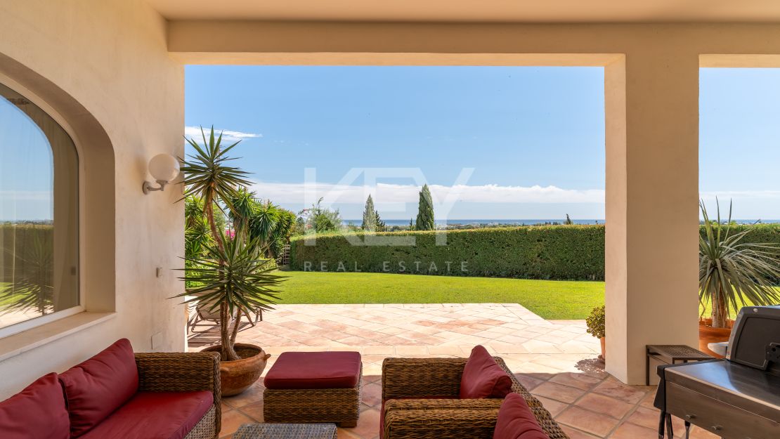 Villa with Sea Views in Benahavis, Marbella