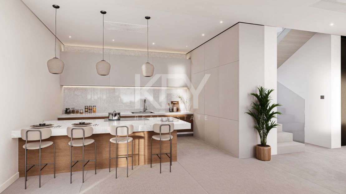 Contemporary Villa In Walking Distance To The Beach In Buenas Noches, Estepona