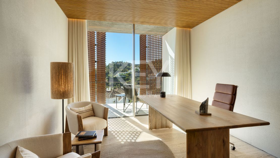 Stunning Villa with Sea Views and Cutting-Edge Design in El Madroñal, Benahavis, Marbella