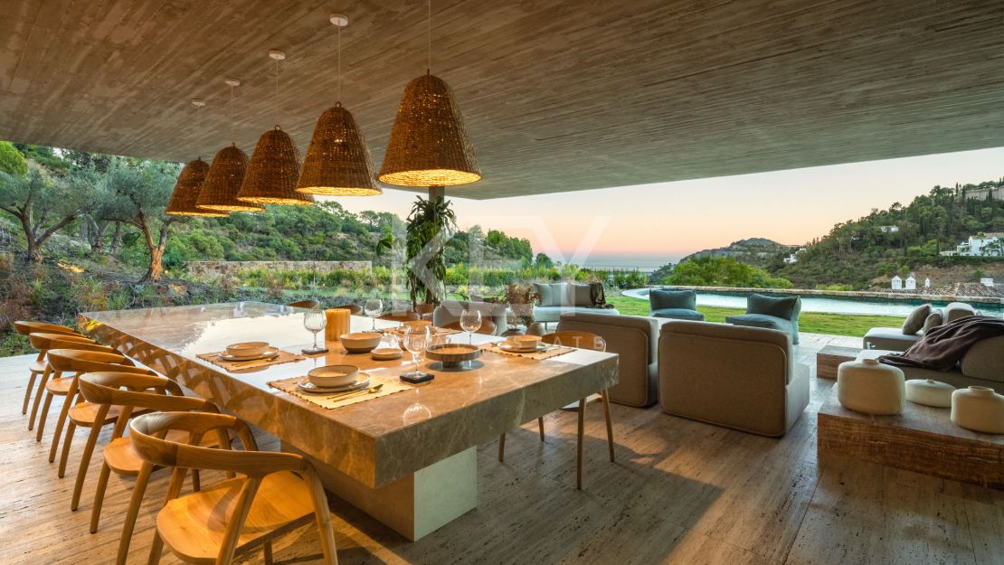 Stunning Villa with Sea Views and Cutting-Edge Design in El Madroñal, Benahavis, Marbella