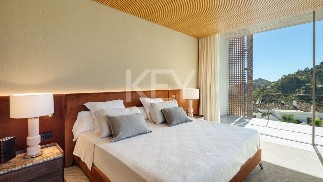 Stunning Villa with Sea Views and Cutting-Edge Design in El Madroñal, Benahavis, Marbella