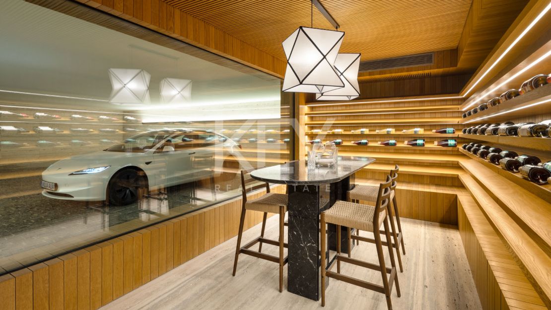 Stunning Villa with Sea Views and Cutting-Edge Design in El Madroñal, Benahavis, Marbella