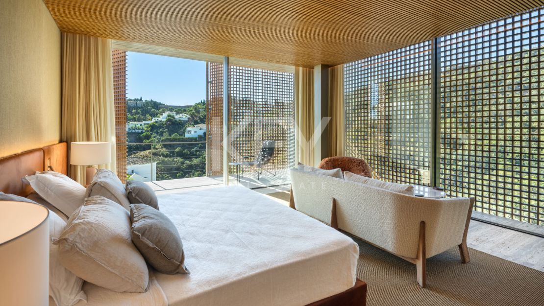Stunning Villa with Sea Views and Cutting-Edge Design in El Madroñal, Benahavis, Marbella
