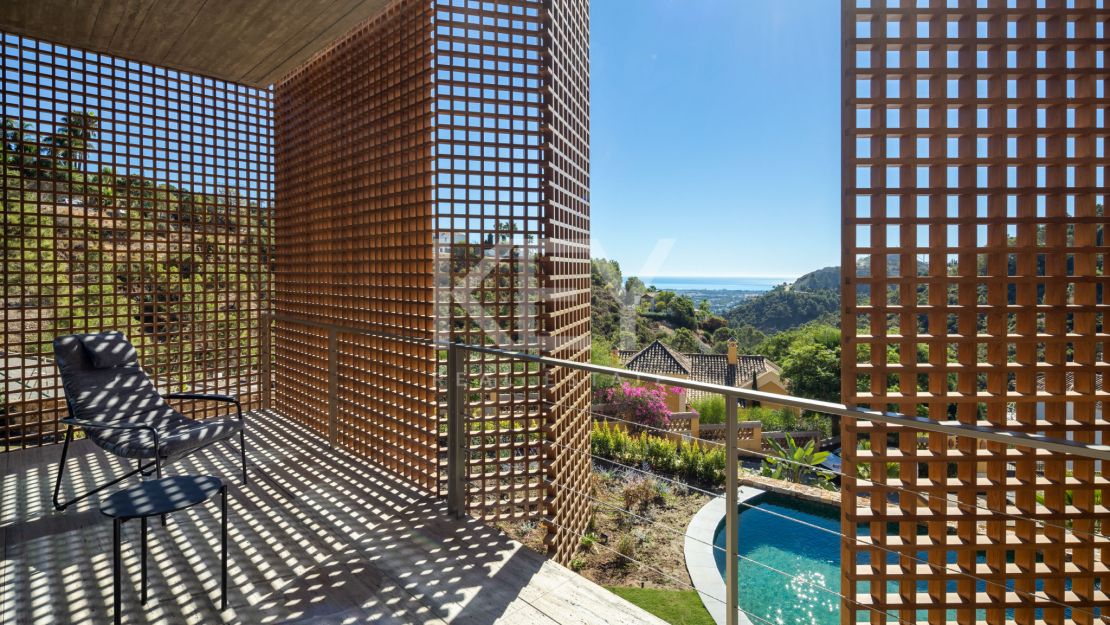 Stunning Villa with Sea Views and Cutting-Edge Design in El Madroñal, Benahavis, Marbella